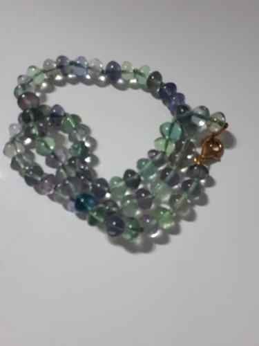 Collana fluorite - di, /