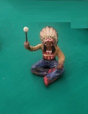 GUERRIERO INDIANO - COMPOSIZIONE ELASOLIN - SCALA CM 7,00 - ORIGINALE