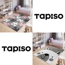 Tappeto bambino rosa grigio