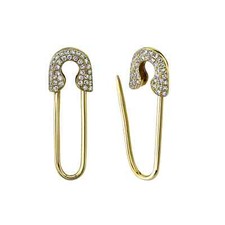 Orecchini A Spillo Di Diamante