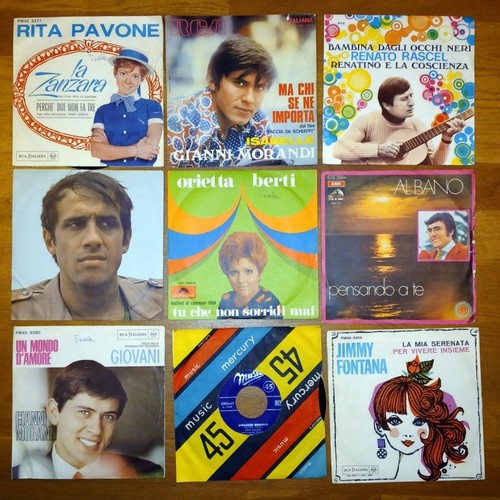 Giri vinile anni lotto - 45, 60