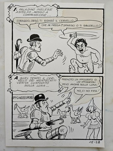 Milo manara tavola originale - milo,