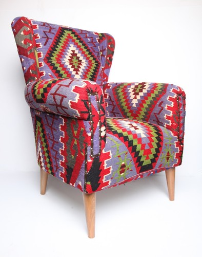 Poltrona vintage kilim - poltrona,