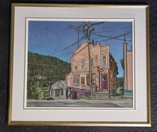 Olio originale Cecil R Weimann