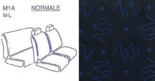 Set fodere coprisedili - fodere,