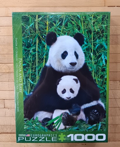 Puzzle panda bambino - puzzle, 1000