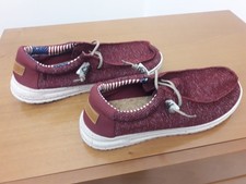 Mocassini Rosso Bordeaux con