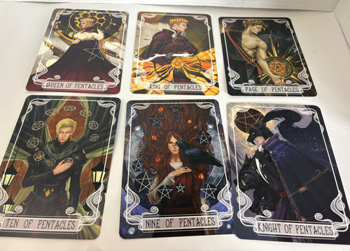 Six fairyloot tarot - six, cards