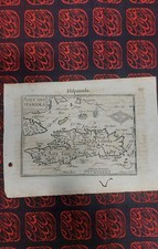Antica Carta Geografica Haiti
