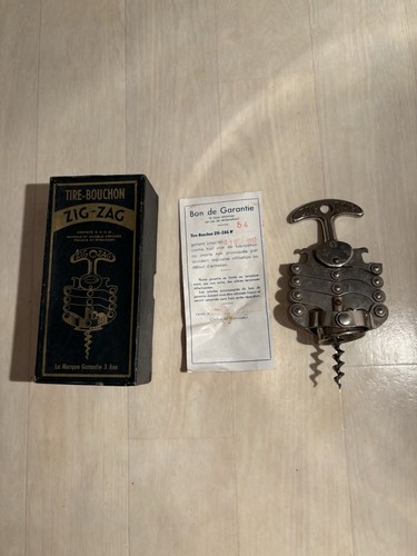 Rare tire bouchon zig zag - rare,