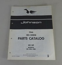 Catalogo Parti OMC Johnson Fuoribordo 40 CV Modelli Anno '65