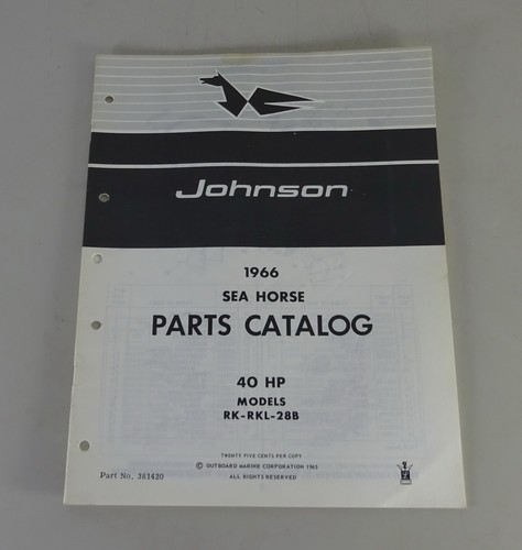 Catalogo parti omc - omc, johnson