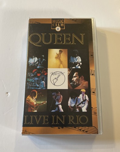 Queen live rio vhs - queen,