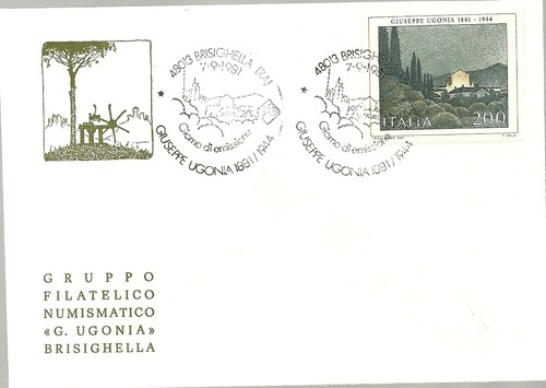 Busta numerata 1981 primo - busta,