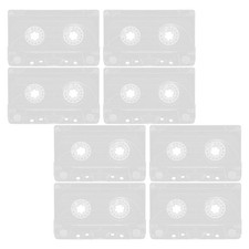 8 Pcs Nastri Audio Vuoti