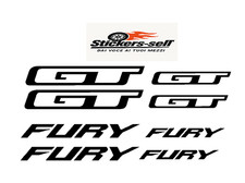 adesivi bici -  8 adesivi GT