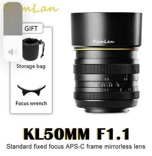 Kamlan 50mm super veloce - super,