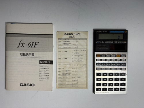 Calcolatrice casio 61f - calcolatrice,
