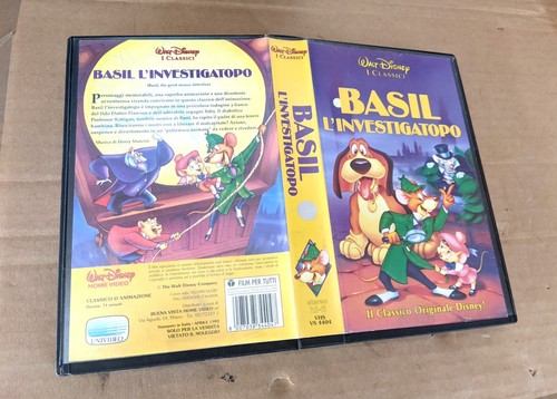 Basil investigatopo vhs - basil,