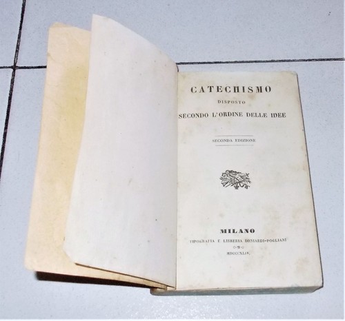 Catechismo disposto secondo - catechismo,