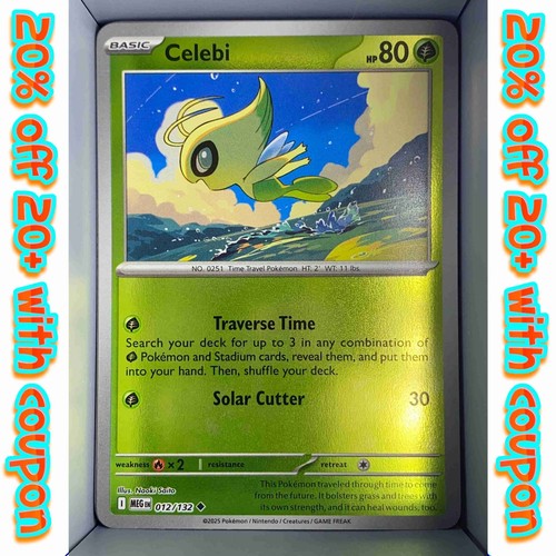 Celebi 012 132 mega evolution - 012/132,
