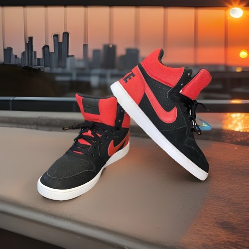 Nike court borough mid black - court, 'black