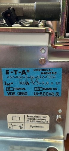 Eta 437 k60 si2 fc24 - eta, 437-k60-5-06-si2-fc24-160a