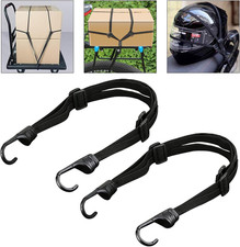 2Pcs Cinghia Elastica Con Ganci,Cinghie Moto Bagaglio,Elastico Portapacchi Bicic