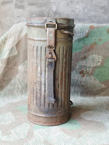 Ww2 bidone maschera antigas - bidone,