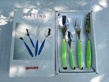Posate da tavola set da 24  Feeling Guzzini colore: verde.