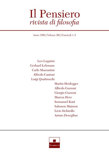 Pensiero rivista di - pensiero.,