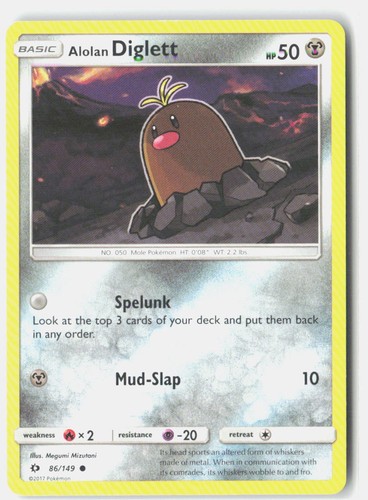 Alolan diglett common set - sm,