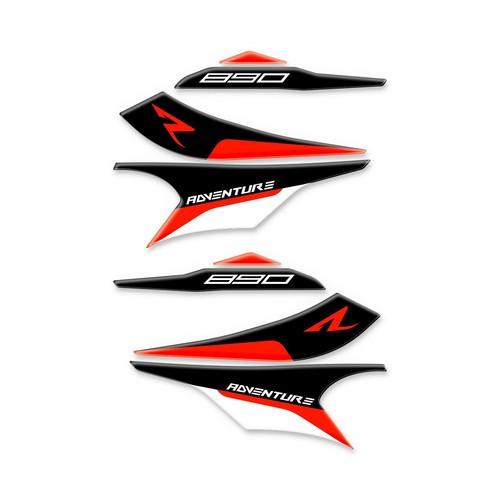 Adesivi paramani per ktm 890 - adesivi,