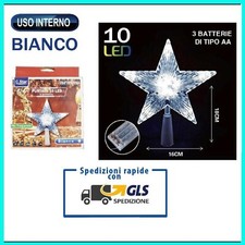 PUNTALE STELLA PER ALBERO DI