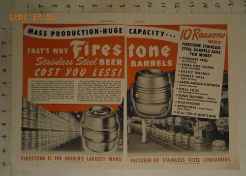 Raro 1949 firestone - 1949, tire