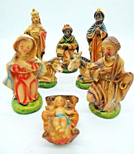 Statuine presepe cartapesta - statuine,