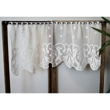 TENDINA REALIZZATA A MANO AD UNCINETTO 110x44 cm