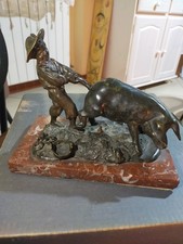 ANTICA SCULTURA IN BRONZO DAL