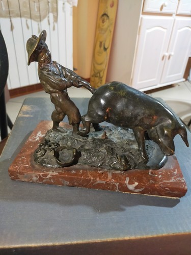 Antica scultura bronzo - antica, dal