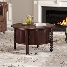 Tavolino da caffè rotondo 30"