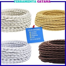 cavo filo elettrico a treccia
