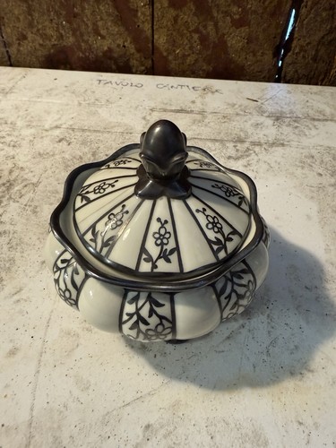 Cofanetto porcellana vintage - cofanetto,
