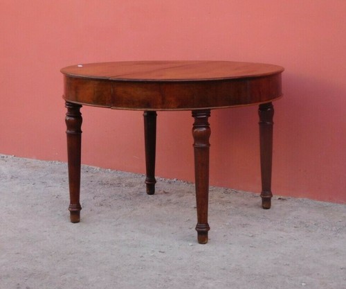 Tavolo tondo allungabile - , in