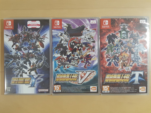 Super robot wars y - robot, t+v+y