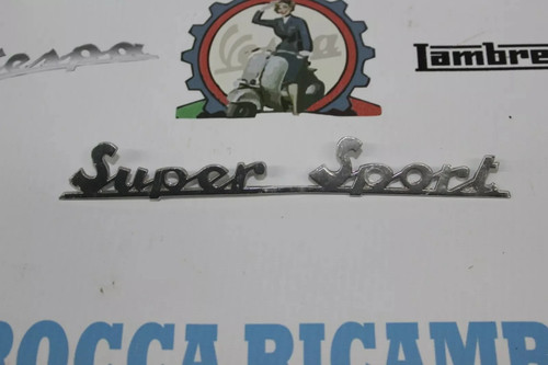 Scritta posteriore super - scritta,