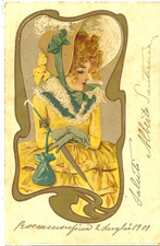 ILLUSTRATORI - DONNINE - Dama