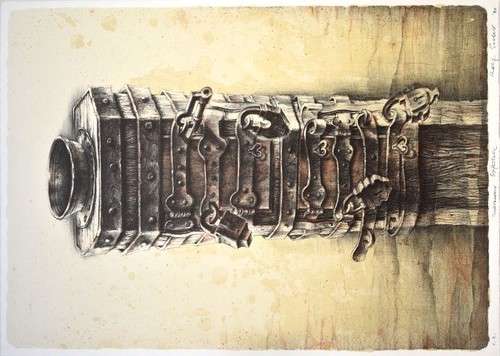 Escher bastone sacrificale - escher,,