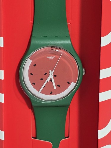 Swatch pasteque suog109 new - pasteque,