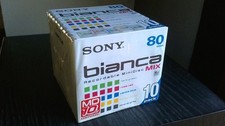 Minidisc sony bianca série - sony,