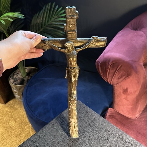 1920s 1940s crucifix wall - crucifix,